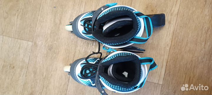 Роликовые коньки раздвижные, р-р 30-33