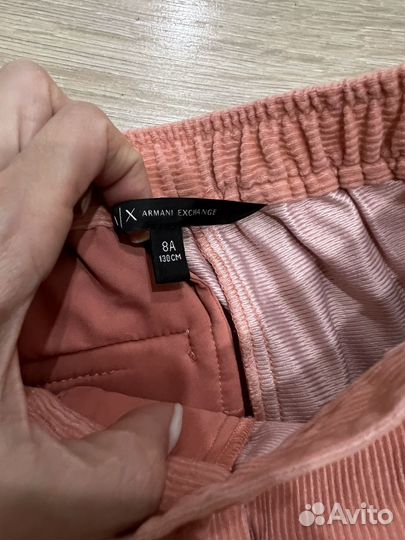 Брюки штаны для девочки armani exchange