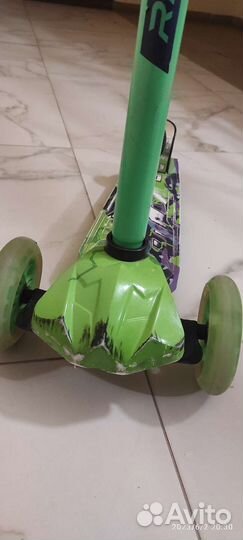 Самокат детский трехколесный