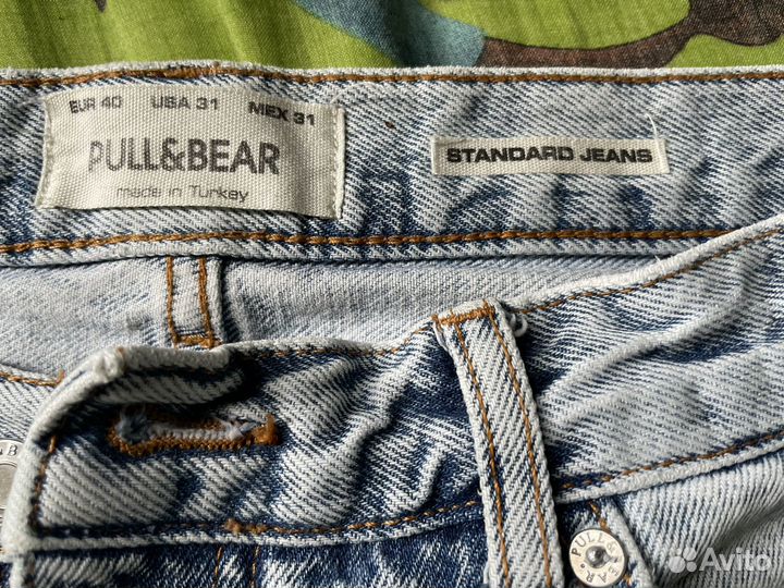 Джинсы pull and bear бананы