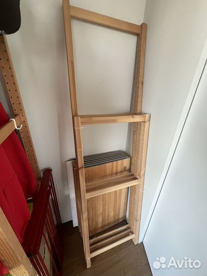 Стеллаж IKEA ивар 124см 83*50см