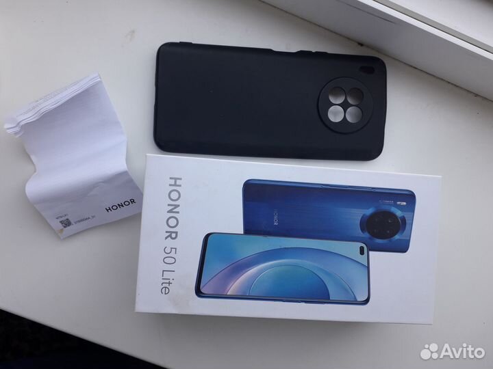 Коробка от телефона хонор 50 лайт