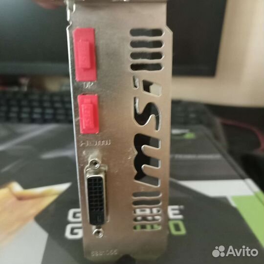 Видеокарта gtx 1050 msi