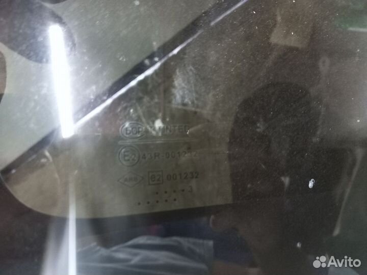 Стекло заднее левое ваз (LADA) Largus I