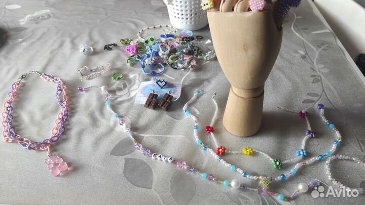 Кольцо из бисера