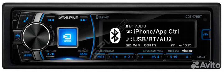 Автомагнитола Alpine CDE-178BT