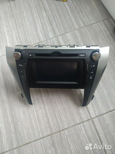 Штатное головное устройство Тойота Камри Toyota Ca