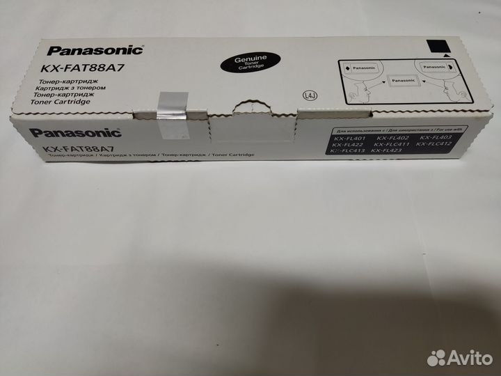 Тонер-картридж panasonic KX-FAT88A7, оригинальный