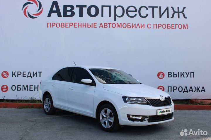 Skoda Rapid 1.6 AT, 2018, 94 500 км