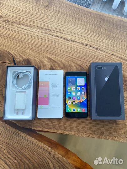 Телефон iPhone 8 plus 256gb space gray ростест
