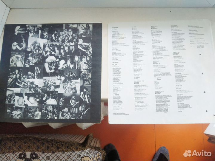 Вкладыши виниловых пластинок