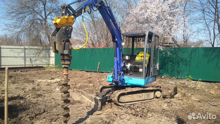 Услуги Мини-экскаватора -Бура- Манипулятора