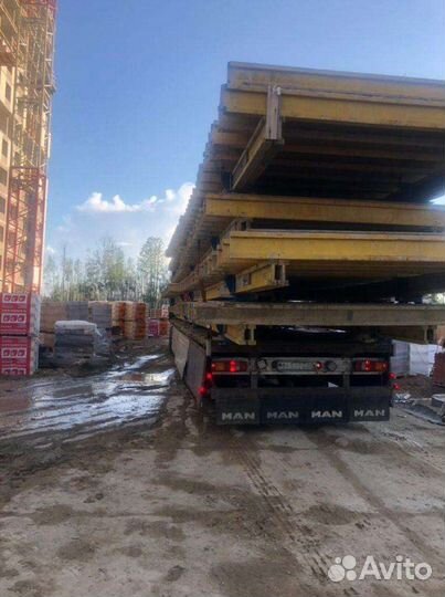 Перевозка негабарита, шаланда в аренду