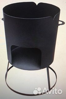 Печь садовая Варвара Казанник Эконом 12