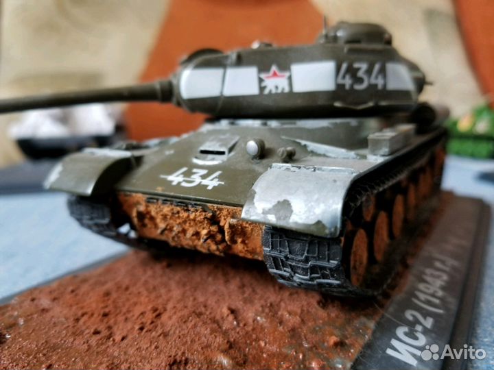 Модель танка ис-2