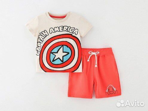 Костюм с шортами для мальчика 110
