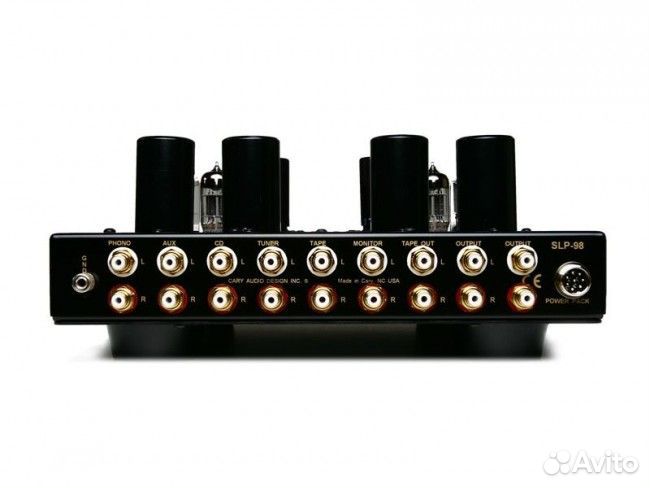 Ламповый предусилитель Cary Audio SLP 98P silver