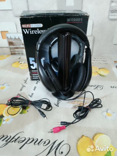 Беспроводные наушники mh2001 5 в 1 с FM-радио