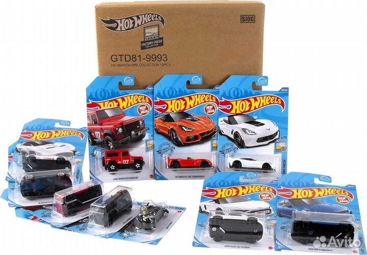 Hot Wheels Factory Fresh 2020 10шт