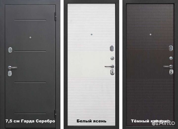 Двери входные Ferroni толщиной 7,5 см