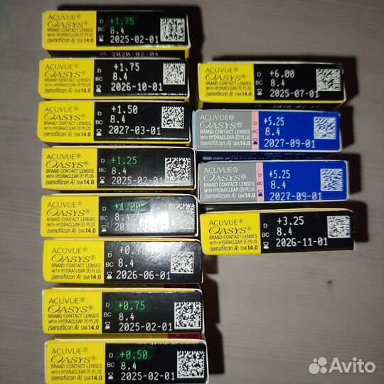 Acuvue oasys двухнедельные плюс(+)