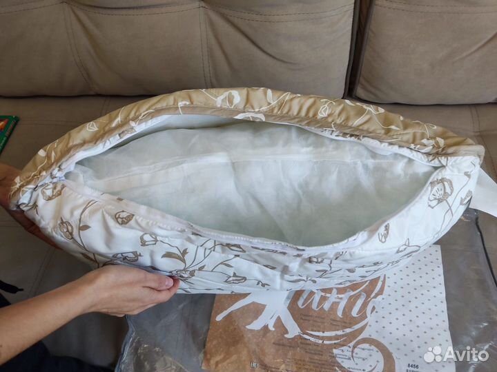 Подушка пуховая новая