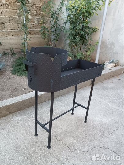 Мангал 2в1 с подказанником 3 мм