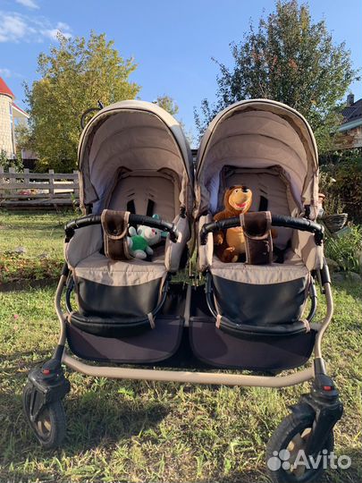 Коляска для двойни indigo DUO