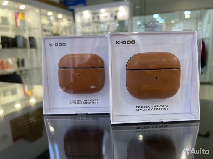 Чехол K-DOO Leather AirPods 3 Case