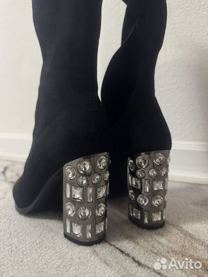 Сапоги ботфорты женские