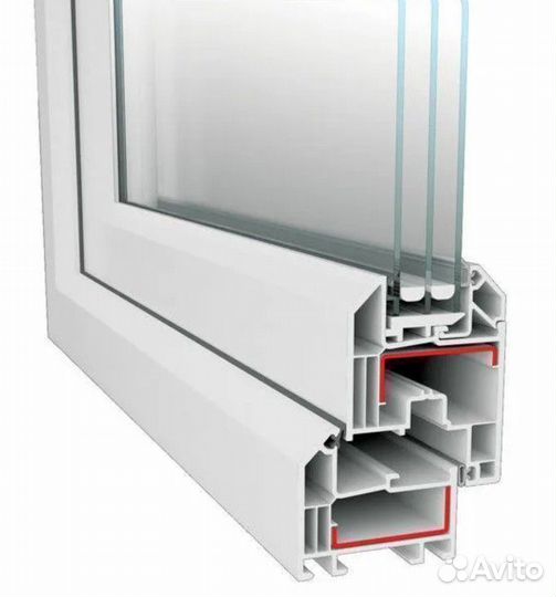 Окна пластиковые 4 камерные