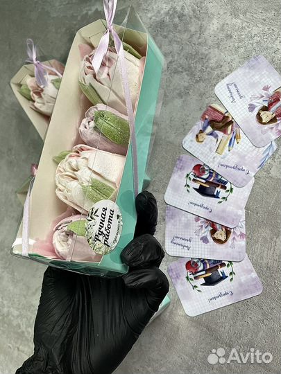 Съдобный букет из зефира