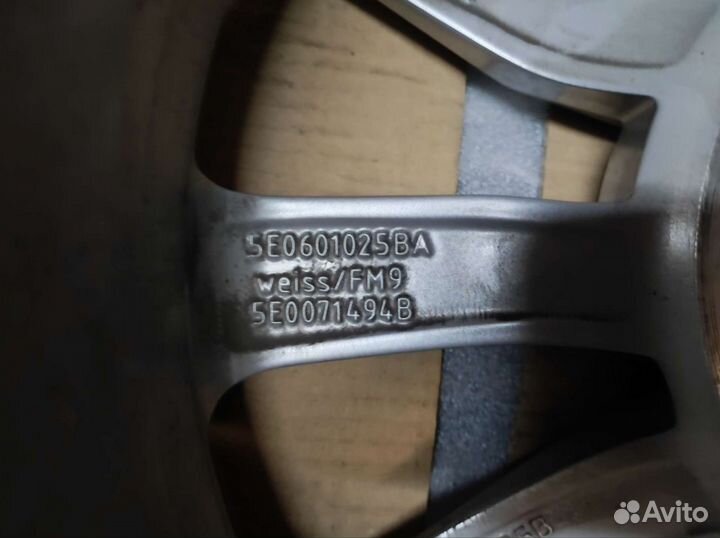 Диск литой skoda R16 1шт