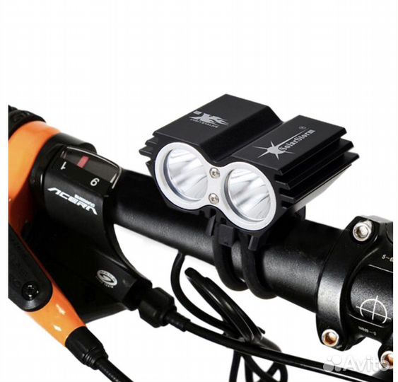 Велосипедный фонарь solarstorm x2 новый