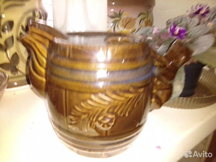 Штоф бочонок медведи СССР