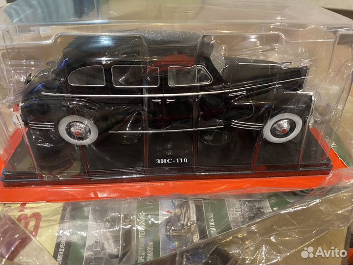 Модели автомобилей 1 24 зис 110 hachette