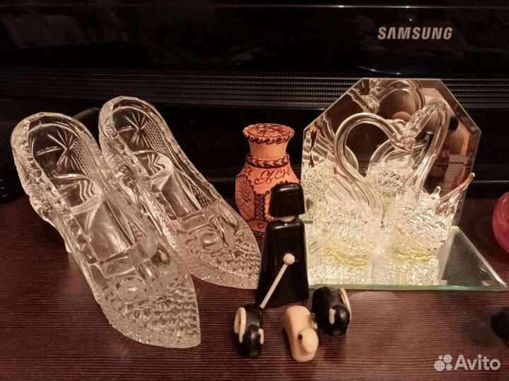 Статуэтки, посуда гдр, СССР, хрусталь, керамика