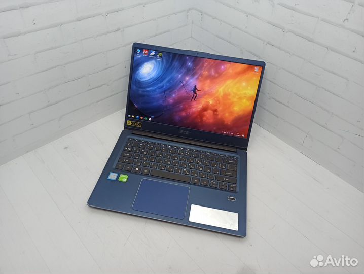 IPS FHD/i7-8550U/4 ядра/4.0GHz/MX150GB 2GB/SSD