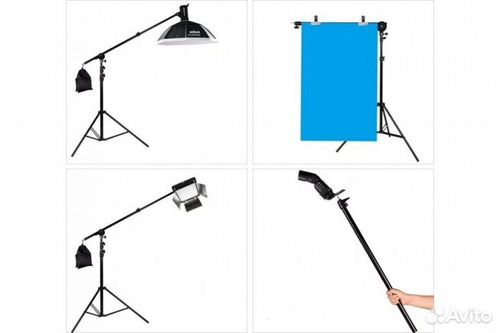 Стойки и держатели для фото-видеостудии