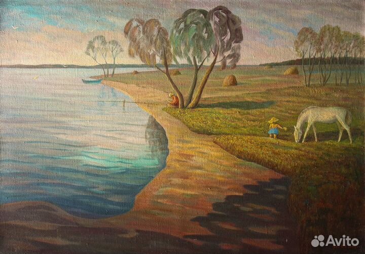 Картина Дальнее лето. Вячеслав Коренков