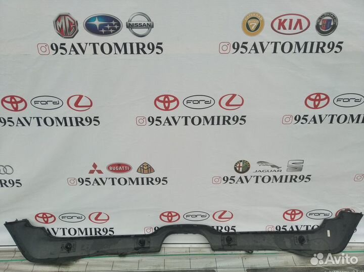 Накладка бампера задняя Mini Cooper с 2006-2010