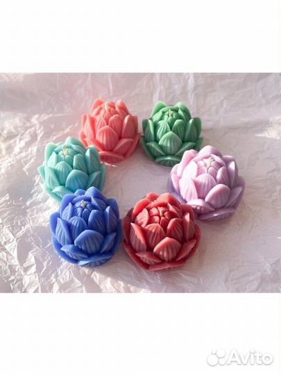 Силиконовый молд Лотос