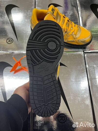 Nike Off-White x Air Rubber Dunk Yellow