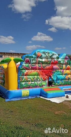 Детский надувной батут 