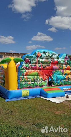 Детский надувной батут 