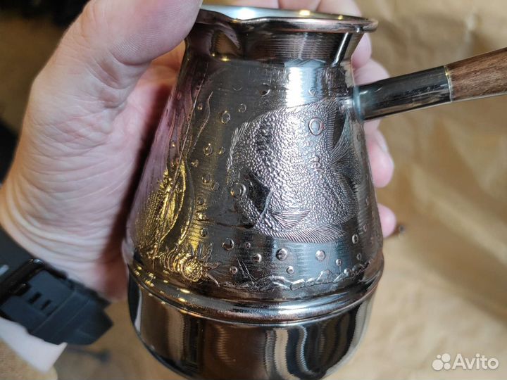 Турка медная 0.5л