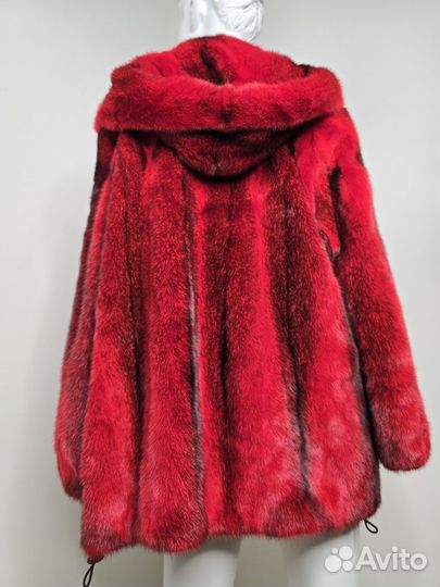Шуба норковая 46'48 длина 73 см как новая