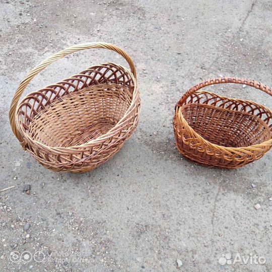 Корзина плетеная
