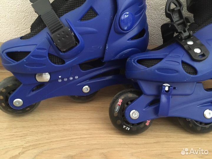 Роликовые коньки детские раздвижные