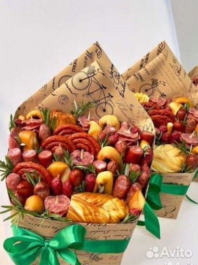 Съедобные букеты для мужчин